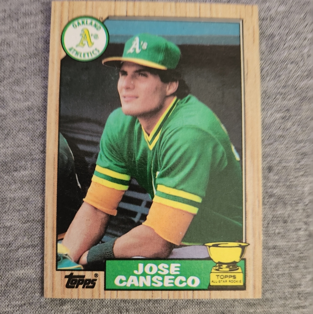 JOSE Canseco Rookie card